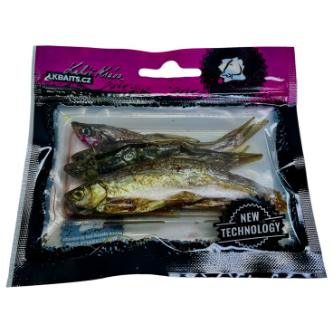 LK Baits - Predátor dipovaná rybička XL