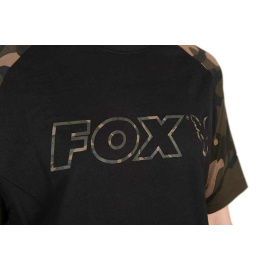 FOX - Tričko Black Camo Outline T-Shirt