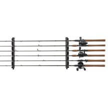 Berkley - Držák prutů na zeď Horizontal 6 rod rack