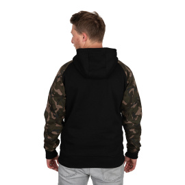 FOX - Mikina Black Camo Raglan hoodie, vel. XXXL - VÝPRODEJ