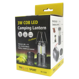 BC - Baterie - Svítilna Camping lantern 3W COB LED