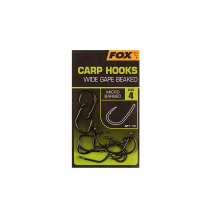 FOX - Háčky carp hooks WIDE GAPE BEAKED, vel. 4, bal: 10ks