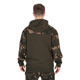 FOX - Mikina LW Khaki Camo Split Zip Hoody