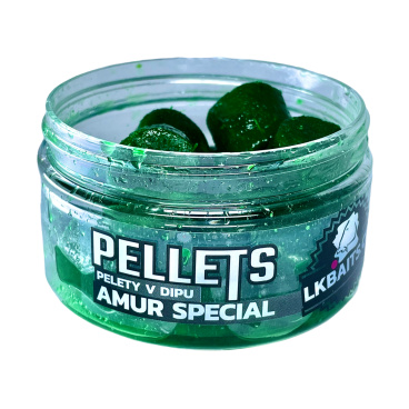 LK Baits - Pelety v dipu Amur Special 17mm, 60g