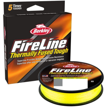 BERKLEY - Šňůra Fireline fused original 0,17mm / 10,7kg / 150m - Flame green - VÝPRODEJ