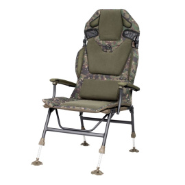 Trakker Products Trakker Křeslo komfortní s područkami - Levelite Camo Longback Chair