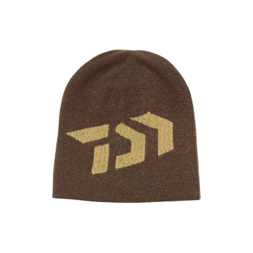 DAIWA - Čepice D-Vec BIG Logo Beanie Brown