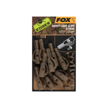 FOX - Závěsky Edges Camo Silk Lead Clips & Pegs, Vel. 10