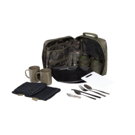 Trakker Products - Jídelní sada velká - NXC Camo Deluxe Food Set