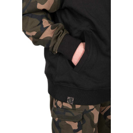 FOX - Mikina LW Black Camo Split Zip Hoody