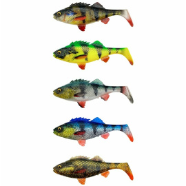 SAVAGE GEAR - Nástraha 4D Perch shad 12,5cm / 20g - Firetiger