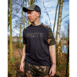 FOX - Tričko Black Camo Outline T-Shirt