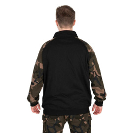 FOX - Mikina LW Black Camo QTR Zip