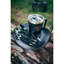 Giants fishing Sada příborů černý nerez Cutlery SS 410 ( 4pc - set )