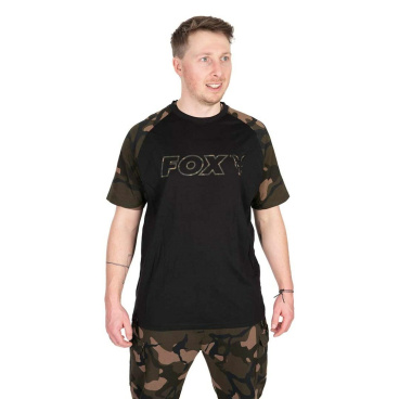 FOX - Tričko Black Camo Outline T-Shirt