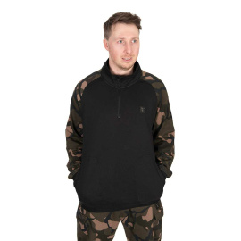 FOX - Mikina LW Black Camo QTR Zip