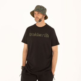 Trakker Products Trakker Tričko CR Logo T-shirt Black Camo