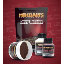 Mikbaits - Boilie Krvavý Huňáček 20mm 1kg