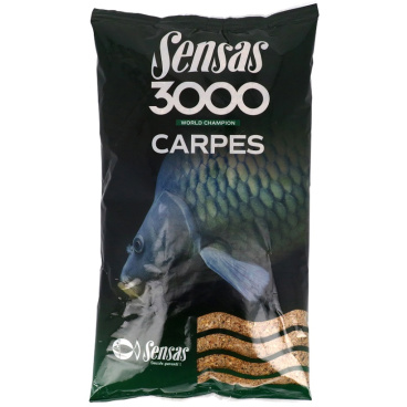 Sensas - Krmítková směs 3000 CARPES, 3kg - VÝPRODEJ