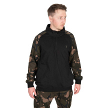 FOX - Mikina LW Black Camo QTR Zip