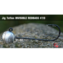 Red Bass - Jig koule Teflon invisible 7/0 - 15g  - VÝPRODEJ