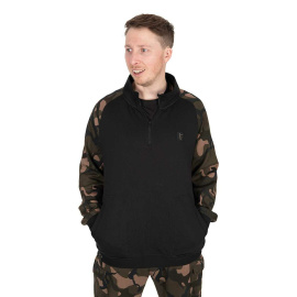 FOX - Mikina LW Black Camo QTR Zip