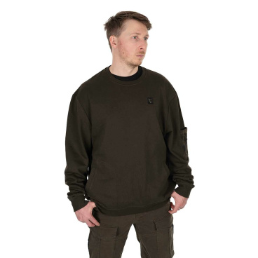 FOX - Mikina LW Khaki Jumper