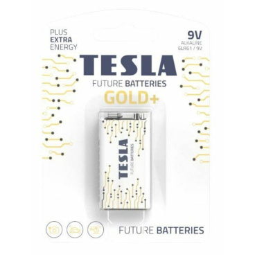 Tesla - Baterie Gold+ 9V 1ks