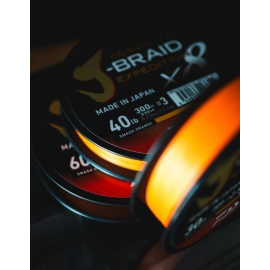 DAIWA - Šňůra J-Braid Expedition X8 Smash Orange - 150m