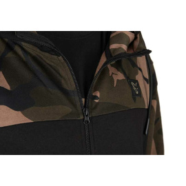 FOX - Mikina LW Black Camo Split Zip Hoody